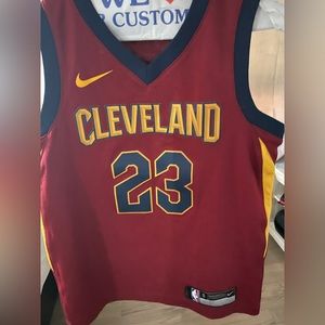Nike Lebron James Cleveland Jersey Youth Small